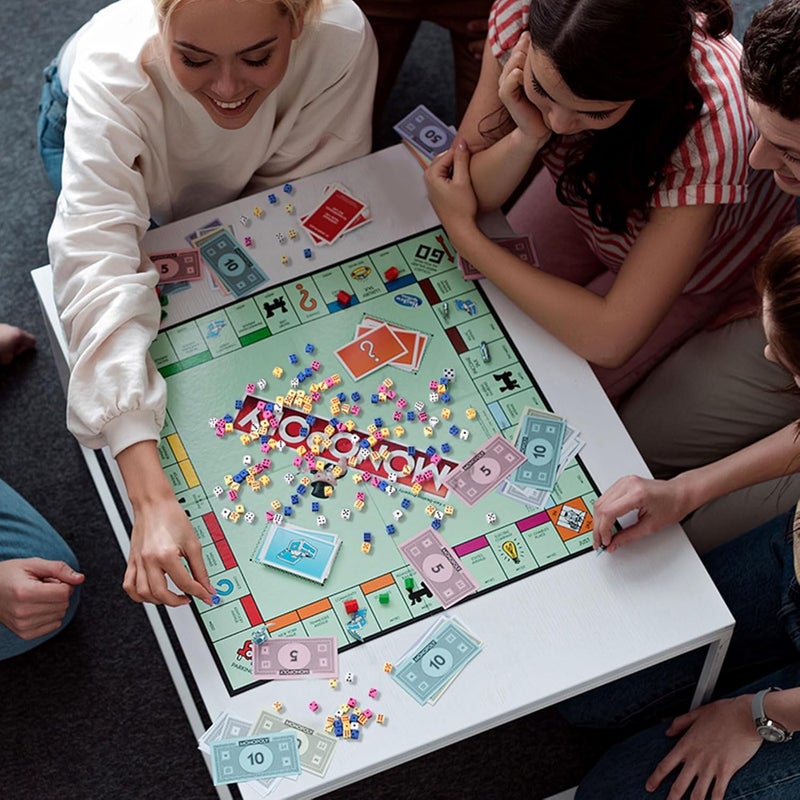 Poen 500 Pieces Mini Dice with Portable Plastic Box Casino Game 6 Sided Small Dice, 5mm Bulk Tiny Colored for Casino Night Parties Board Games Early Elementary Math Learning(Multicolored) - Image 4